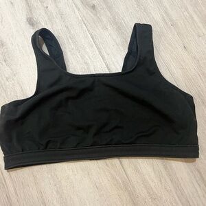 Patagonia black sports bra size 36/38BC outdoor, hiking, Gorpcore, athletic bra